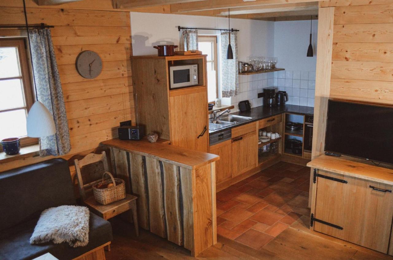 Huetten Am Waldrand Altnussberg Buitenkant foto