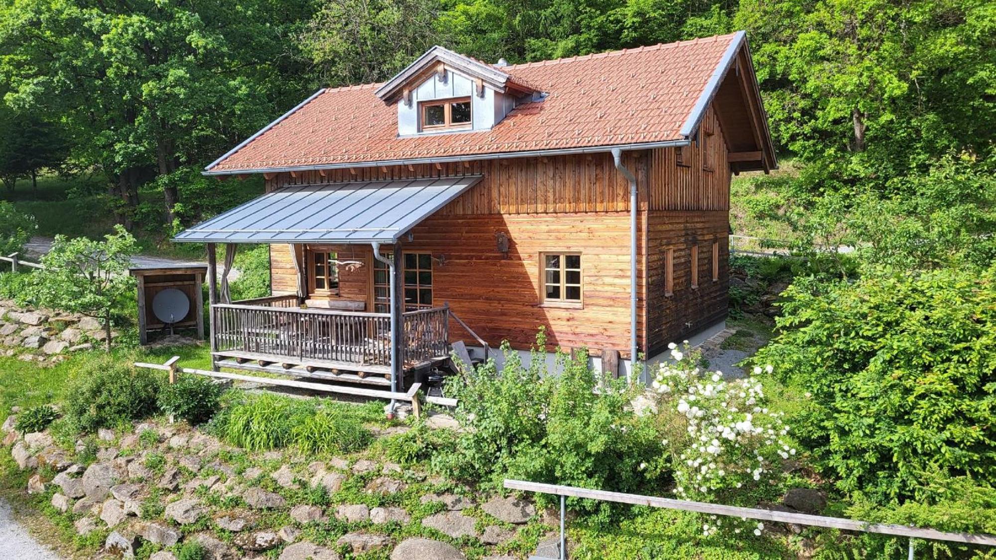 Huetten Am Waldrand Altnussberg Buitenkant foto